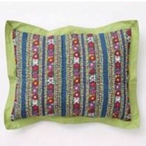 Anthropologie Wildfield Pillow Sham